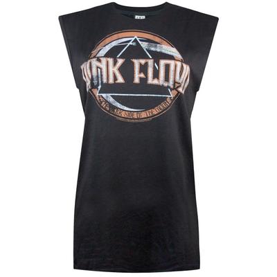 Womens/Ladies Pink Floyd On The Run Sleeveless T-Shirt