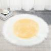 Heart Shaped Carpet Fluffy Round Carpet for Living Room Floor Mats Fluffy Wool Rug Children Bedroom Decorative Fur Area Rugs