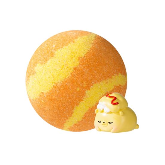 Bath Salt Ball with Surprise Toy Inside Fruity Floral Plants Extract Handmade Natural Sea Salt Ball Bubble Bath Ball Women Men SPA Bath Gift
