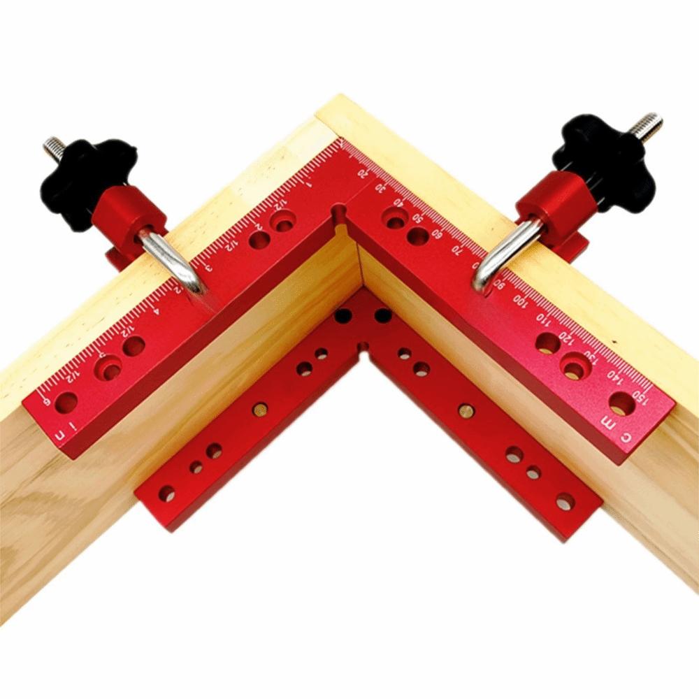 

120 X 120mm Corner Clamp Aluminum Alloy Positioning Clamp Heavy Right Angle Clamp DIY Projects