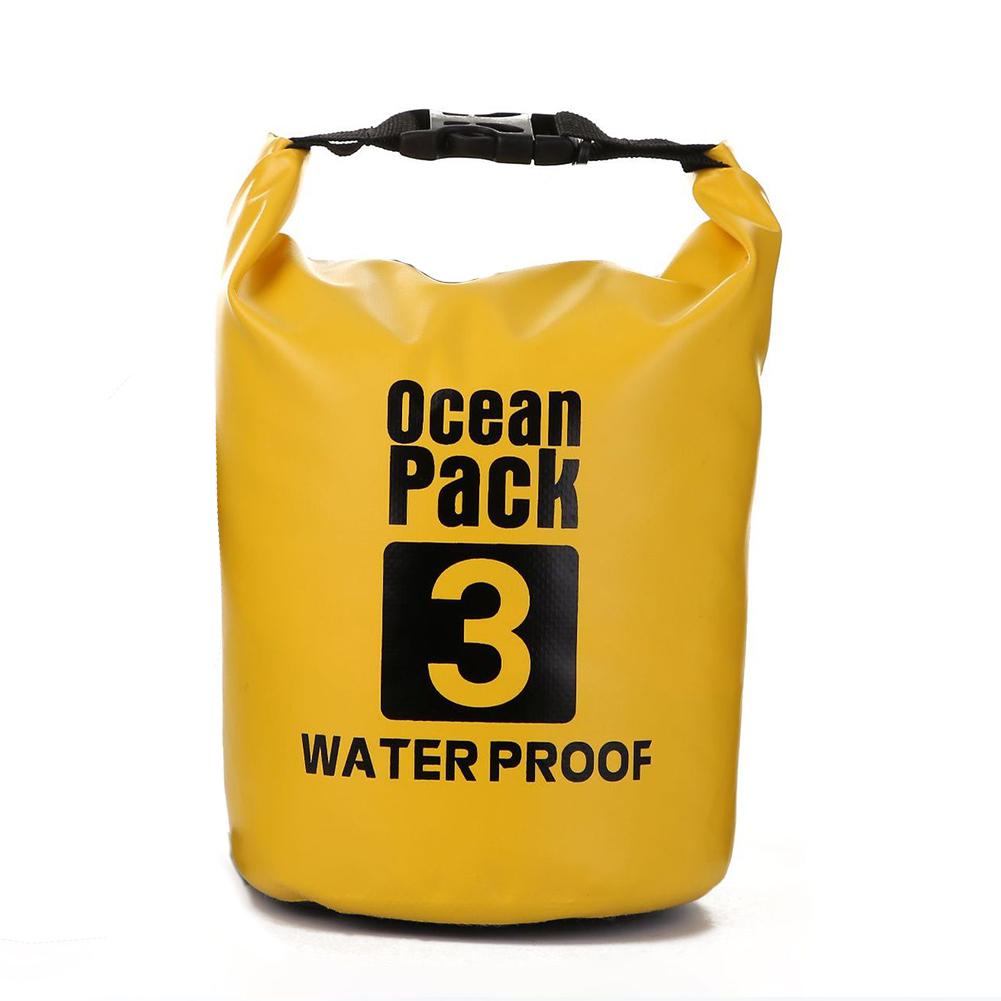 3L Drifting PVC Bags Lightweight Waterproof Phone Pouch Floating Boating Kayaking Camping Bags for Outdoor Swimming