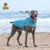 Winter Dog Vest Medium To Large Breeds Warm Windproof Easy-Clean Pet Outerwear In Pink Blue Gray