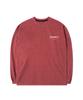 QT8 GARMENTS Oc Pigment Simple Long Sleeve (Red)