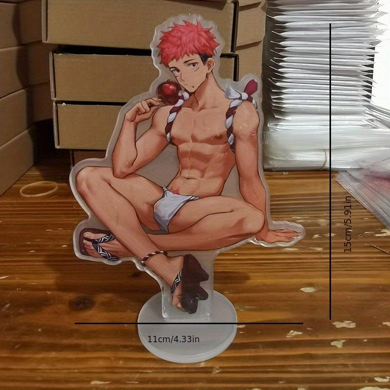 Animation Jujutsu Kaisen Stand Acrylic Animation Design Figure Itadori Yuji Fushiguro Megumi Gojo Satoru Nanami Kento Miniatures Fans Presents