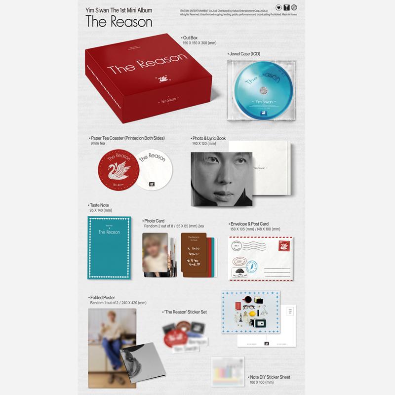 [Předobjednávka] YIM SI WAN - 1. Mini Album [The Reason]