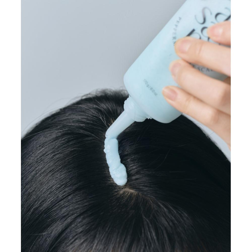 Saranara Scalp Boost Pfefferminz Salz Peeling 170g