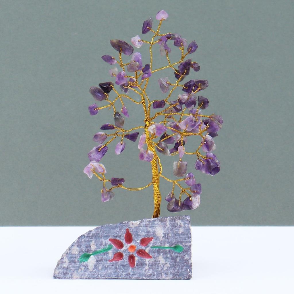 Amethyst Crystal Tree, 80 Stones
