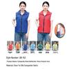 Gilet da Volontario Riflettente Multitasche con Logo Personalizzato per Attività Estive