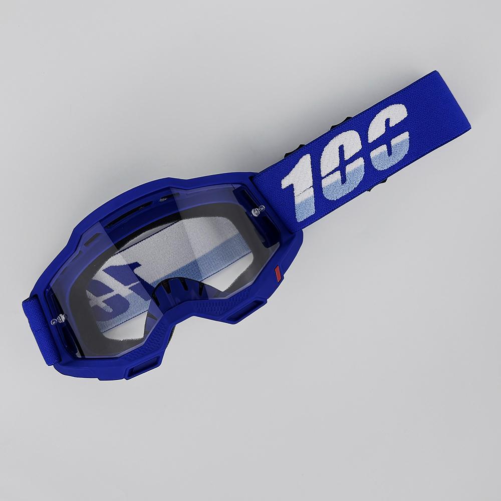 100 MX Motorcycle Motocross Goggles/Glasses: Windproof, Impact-Resistant & HD Vision for MTB, ATV & Off-Road Riding