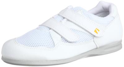 Elepas Elektrostatische Arbeitsschuhe Sneakers Leichtgewicht Belüftung Dämpfung PS15S Weiß cm [Midori Anzen] 25.5