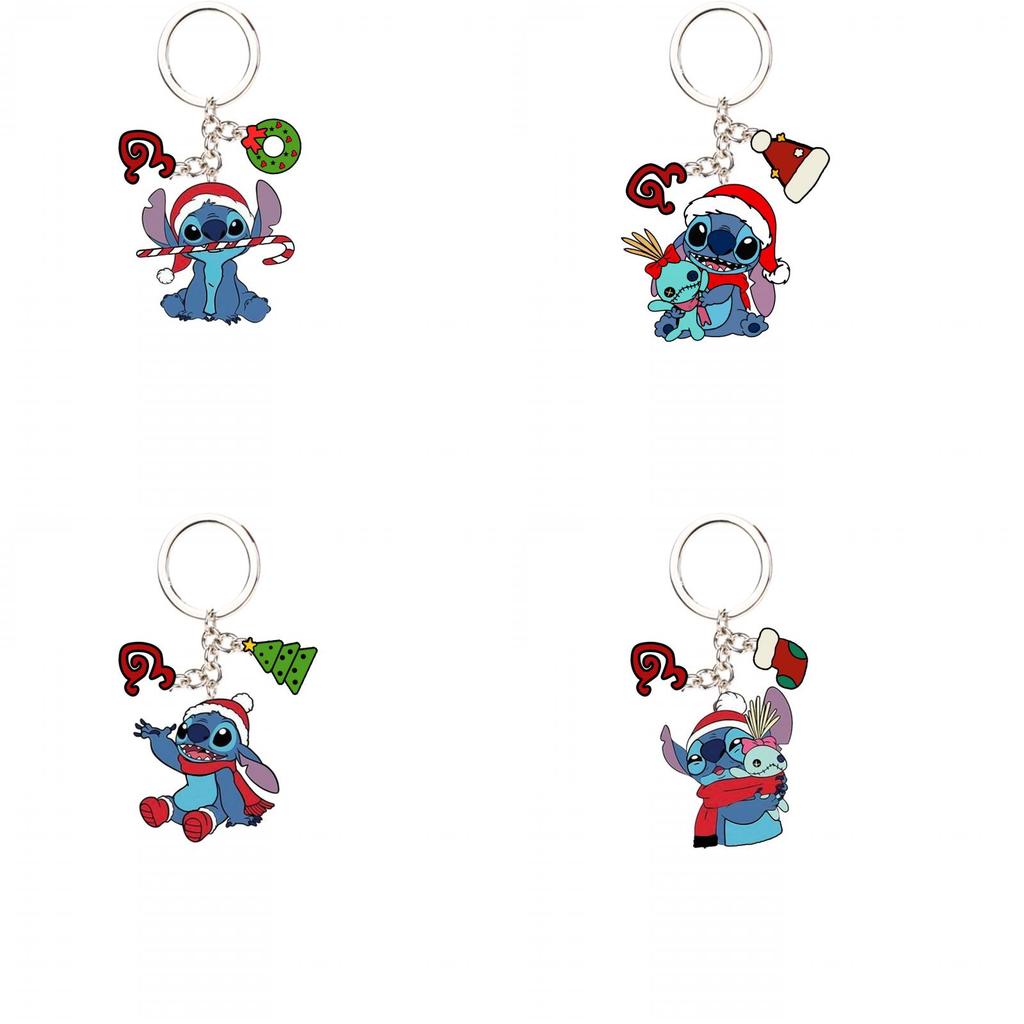 Cross-border New Christmas Pendant Cartoon Star Baby Stitch Necklace Anime Peripheral