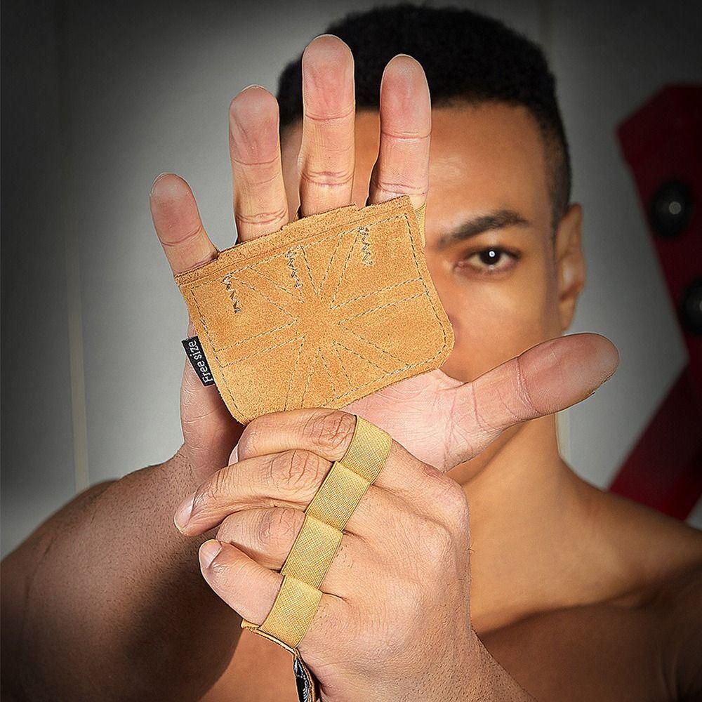 1Pair Palm Protection Weight Lifting Training Gloves Weightlifting Hand Protect Pad  Build Muscle