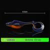 Fishing Lure Floating Twist Fish Bait Durable Soft Plastic Material Realistic Swimming Action Suitable for Freshwater and Saltwater Fishing