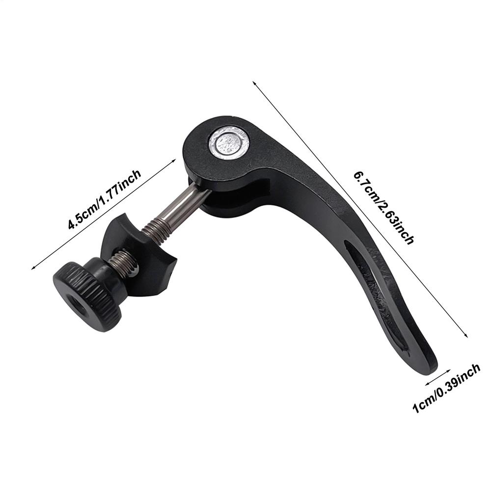 Eccentric Clamp Screw M5 Bicycle Seat Post Quick Release Skewer Bolt for Bike Binder Clip Compatible Binder Clamp