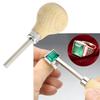 Eleganckie narzędzie do osadzania kamieni szlachetnych do tworzenia biżuterii i projektów rękodzielniczych Ergonomiczny puzer z drewnianym uchwytem
