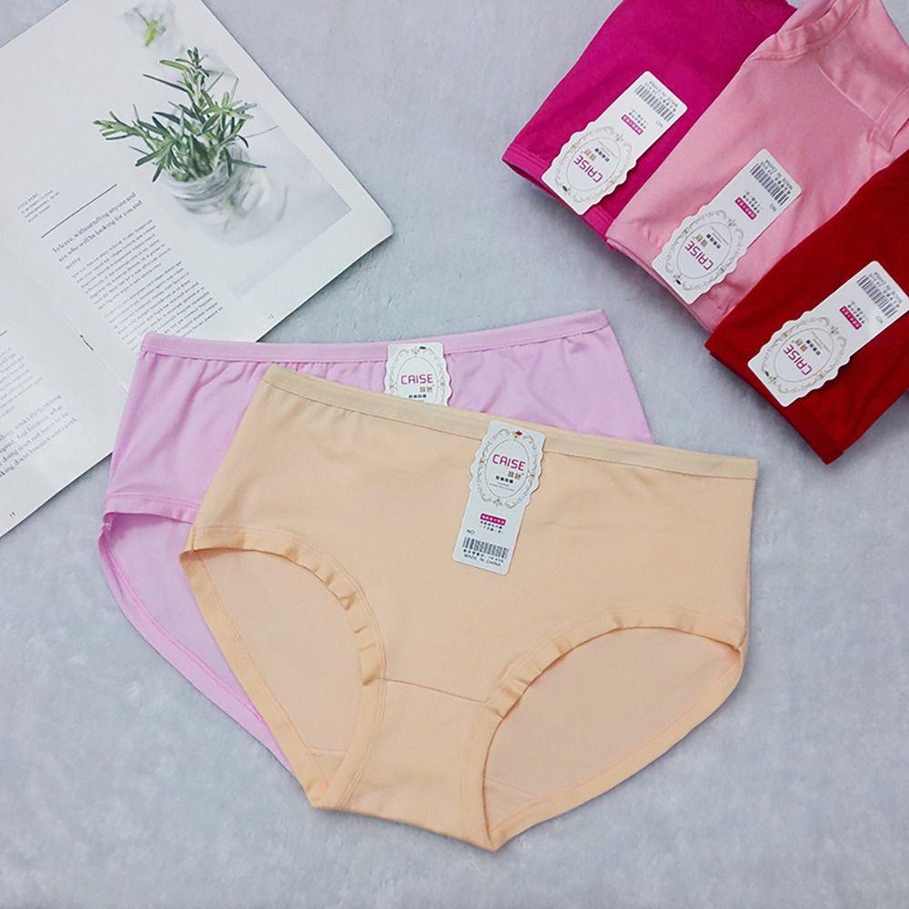 

5Pcs Cotton Underwear Sexy Lingerie Female Underpants Girls L-Random