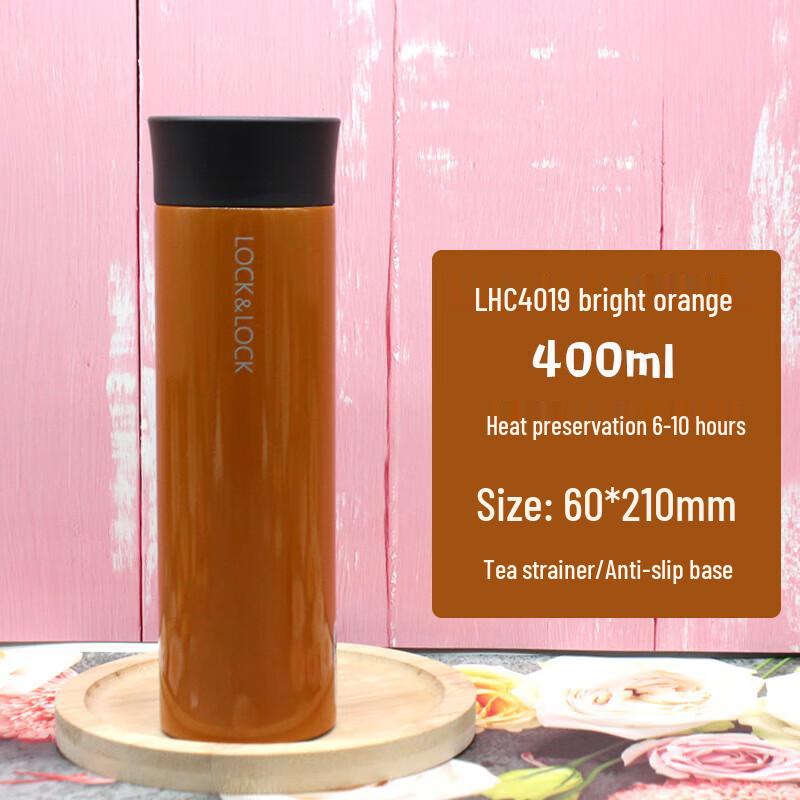 LOCK&LOCK LHC4019 304 Stainless Steel Insulated Mug