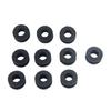 10x Rubber Side Cover Grommets Upper Tail Lower Middle Fairings Rings Nuts