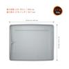 SHARPAL 149H Easy-to-sharpen Silicone Whetstone & Whetstone Tray, Non-slip Knife Sharpening Mat, Stopper Bar & Basket Handle, 0.21 Gallon (800 mL)