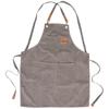 Kitchen Apron Protective Tie Cotton Apron for Cooking Grilling