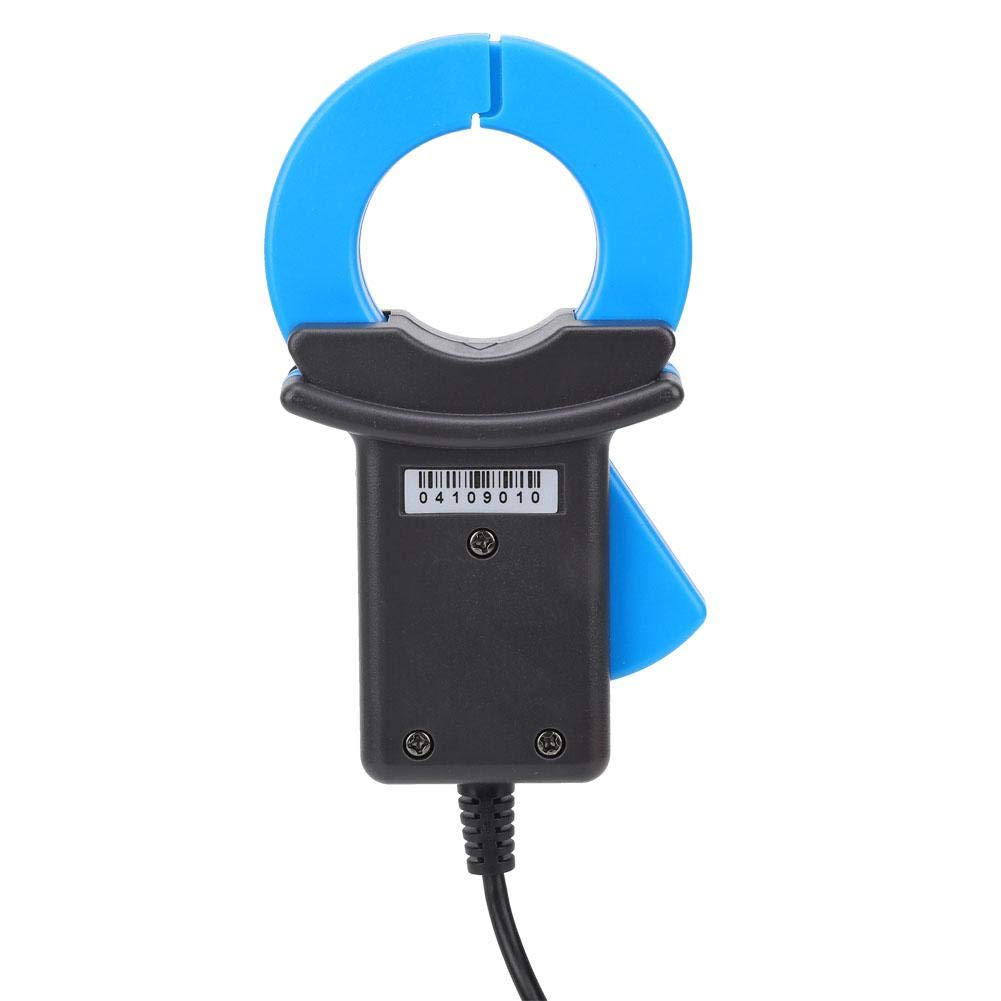 0.01A-500A AC Current Sensor, Clamp Current Transformer, for Electrical Industry, No Power Off, Easy CT Installation, Blue BNC Plug (ETCR040A)