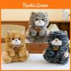 Cute Cat Plush Toys Cartoon Girl Children Bedroom Decoration Dolls Presents