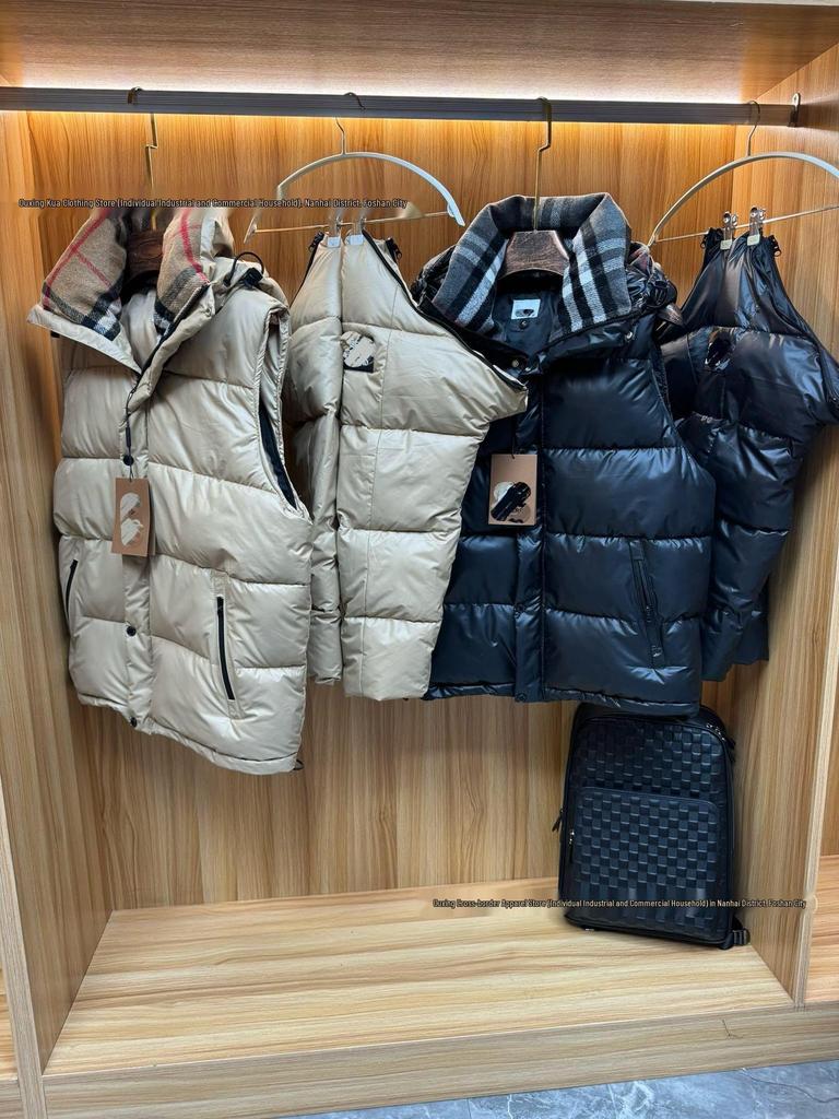 Ba Snygg 3-i-1 Dunjacka med Bomull och Avtagbar Väst för Herr och Dam