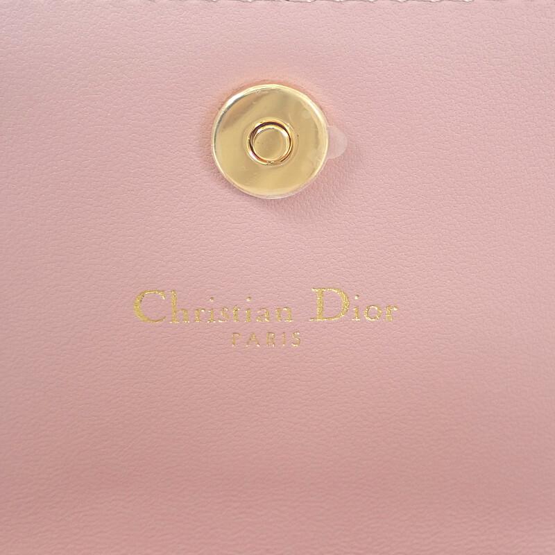 Dior S5132UWHC77P Bifold Wallet Pink Women