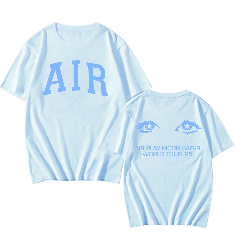 VEGYN X AIR BLUE MOON SAFARI ЛИМИТИРОВАННАЯ ФУТБОЛКА Футболка летняя хлопковая мужская повседневная мужская женская одежда L