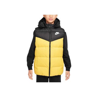 Down Vest Sports Zipper Casual Warm Duck Down Kids Vests Yellow HV1602-777