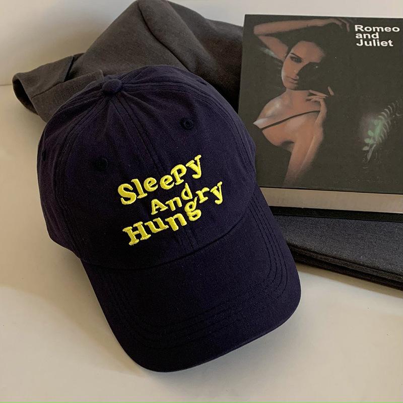 

Korean Green Baseball Hat Women s Spring and Summer Soft Top Hat Versatile Face Showing Small Duckling Cap Wide Brim Trendy M（54-60cm）