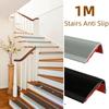 1 Stück 1m/3 Meter Treppenkanten-Schutz Weiches PVC Rutschfeste Treppenkanten profile L-Form Selbstklebende Stufenkanten-Zierleisten Stufenschutz