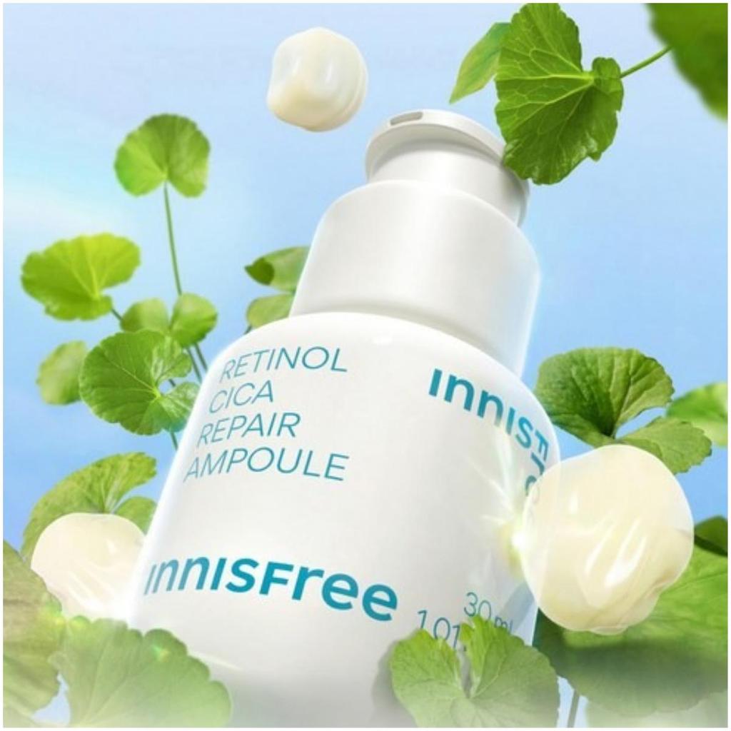 Innisfree Retinol Cica Repair Ampoule Pore Texture Care 80ml