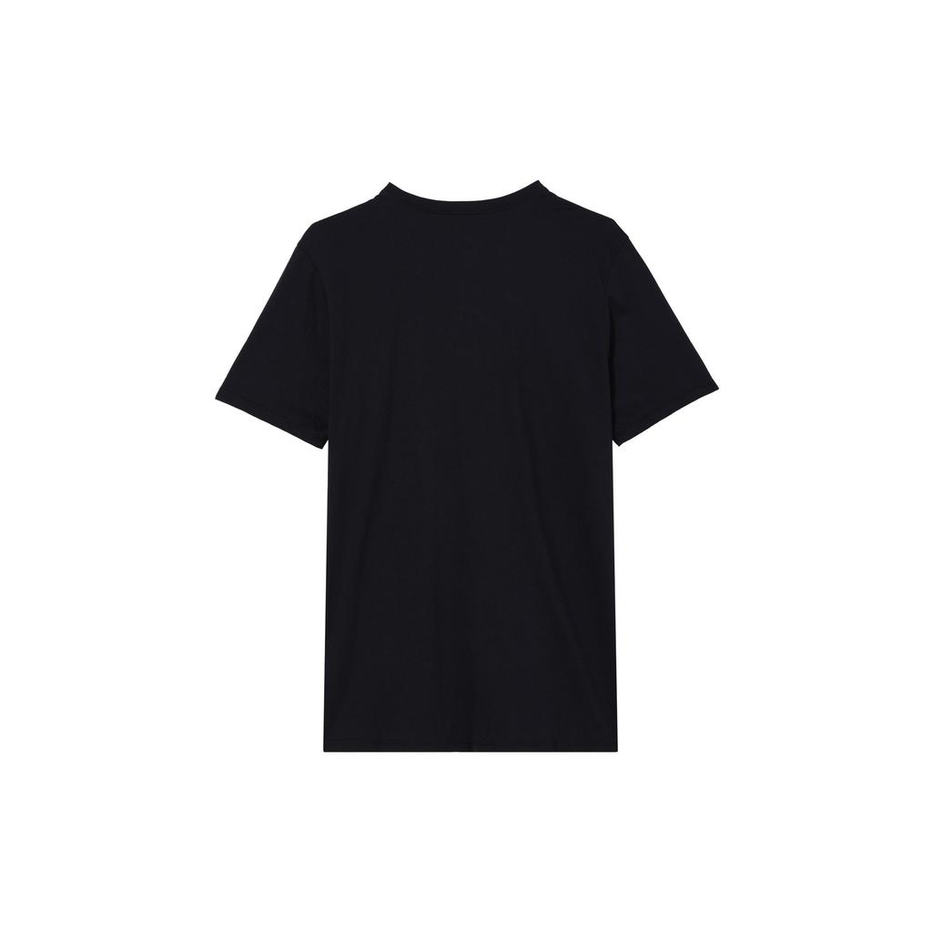 Jordan LIKE MIKE T Shirts Men's Blue Crew Neck Moderate Straight Fit AJ1164-010