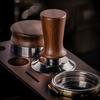 Self-rebounding Coffee Tamper Flat/threaded Bottom Coffee Powder Press Coffee Leveler  Kithchen
