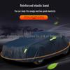 Cotton-Insulated Car Cover with Sun Protection, Aluminum Foil Layer, Universal Fit