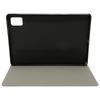 Tablet Case for Tab 12 Multi Angle Adjustment Precise Holes PU Leather Drop Proof Tablet Cover Black
