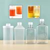 Syrup Dispenser For Coffee Bar Plastic Syrup Empty Bottles Dispenser Bottle With Lid Kitchen Container Multi-Function