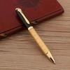 High quality rotary 1.0mm metal ballpoint pen, daily writing signature pen (black ink)