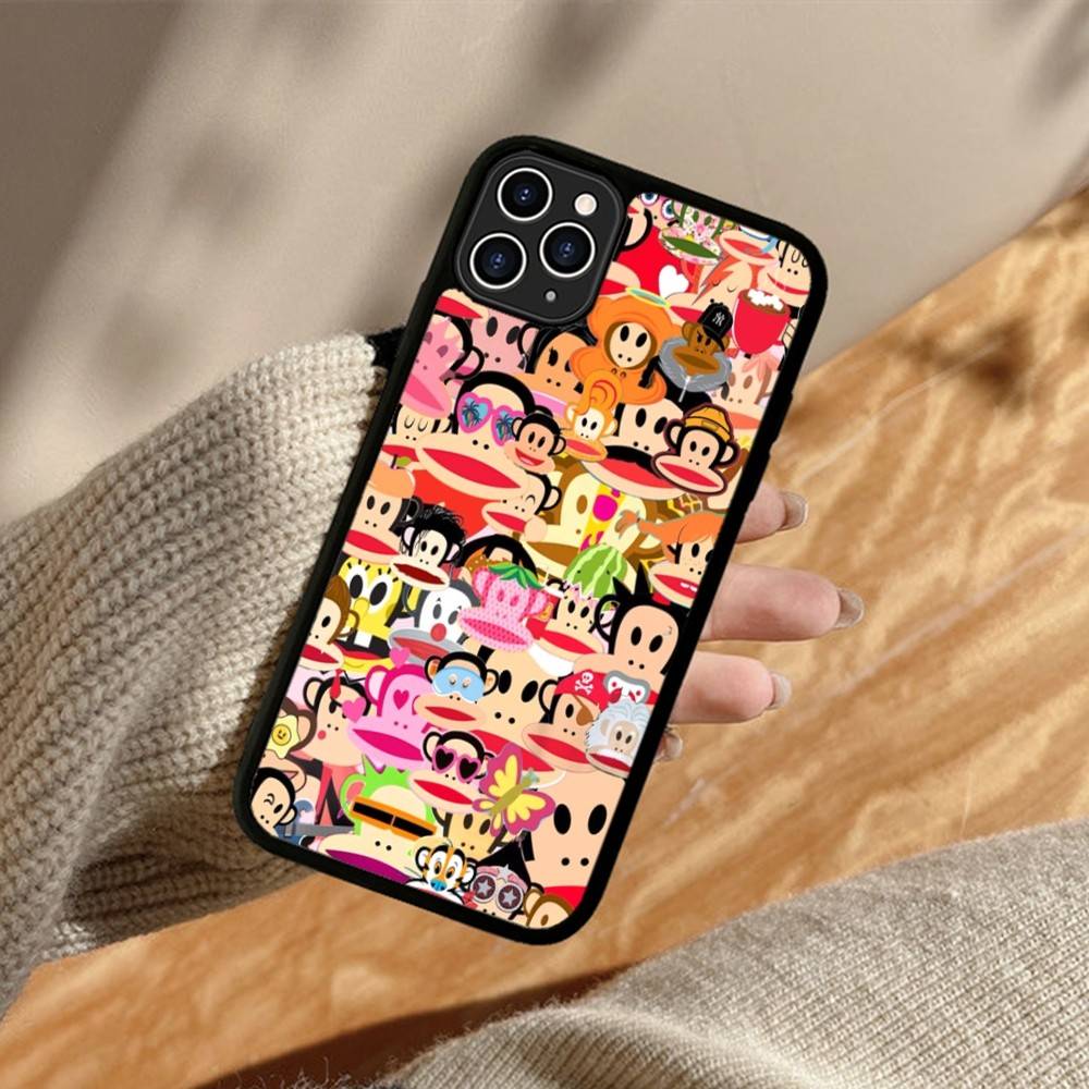 Famous Luxurious P-paul F-frank Phone Case For IPhone 17 Pro 16 Plus 16 Pro Max 15 14 13 12 11 PC+TPU Back Cover
