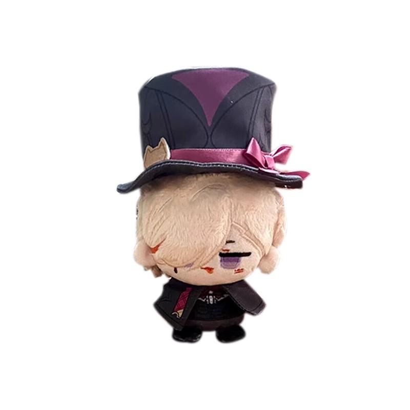 

12cm Lyney Plush Dolls Pendant Keychain Lynette Plush Toys Backpack Genshin Impact Dolls Freminet Cute Fans Children Gift XMAS 12cm