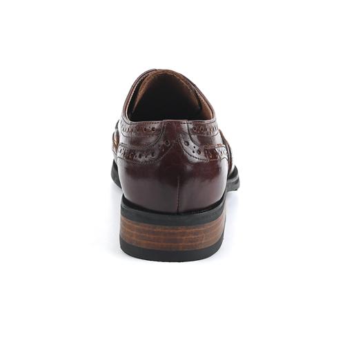 Roshoeman 7020 Wingtip Brown Pull-Up
