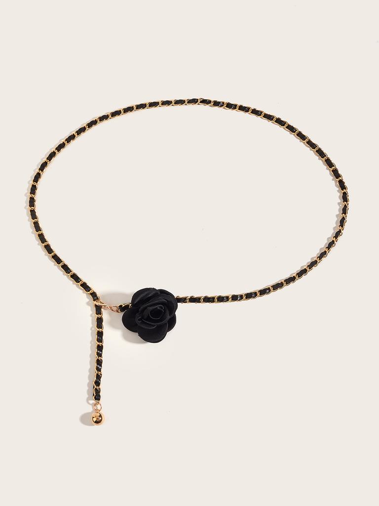 Xiaoxiangfeng Metal Waist Chain Women'S Tide With Skirt Decorative Suit Thin Belt Chain Waist Seal