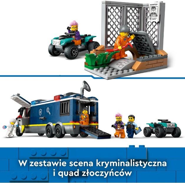 LEGO City 60418 Police Crime Lab Truck