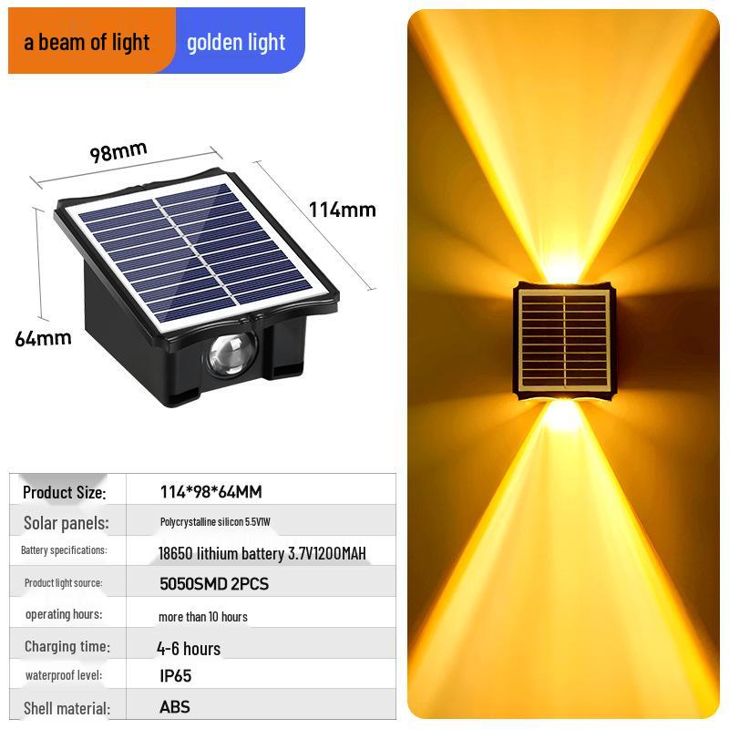 Super Bright Waterproof Solar Garden Wall Lights for Outdoor Decoration