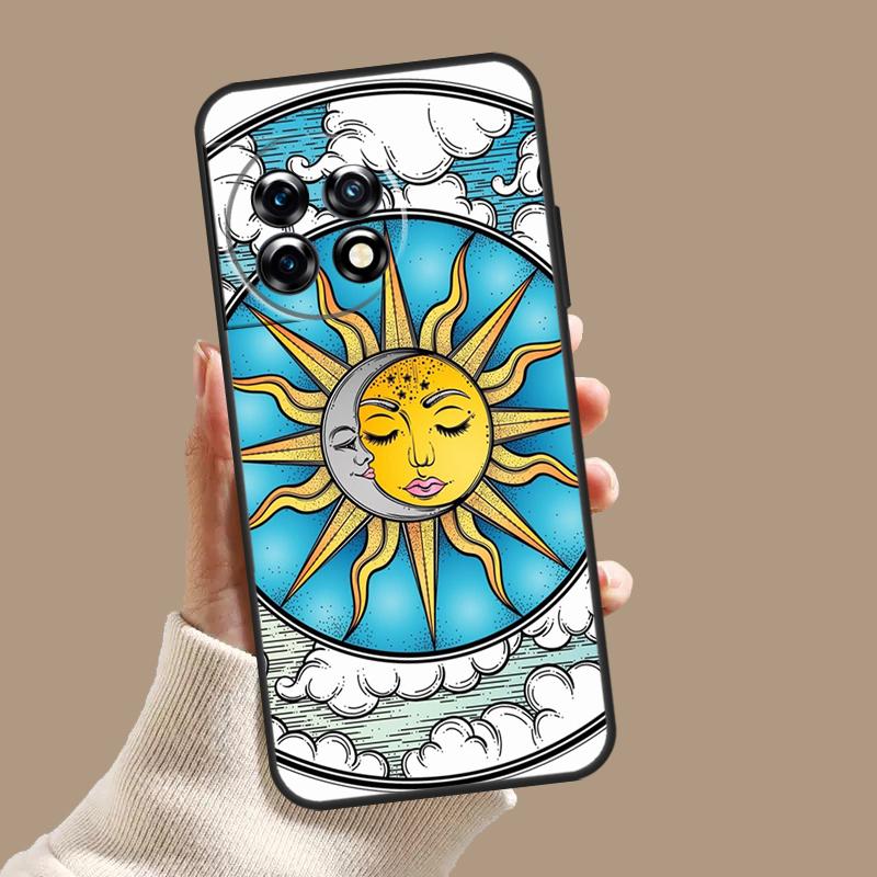 SUN AND MOON Mystic Zodiac Case For OnePlus 11 12 9 10 Pro 10R 12R 8T 10T OnePlus Nord N30 N20 N10 CE 3 2 Lite Cover