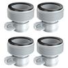 1.25 Inch Pool Pump Adapter for INTEX - Hose Connector Conversion Fitting Swimming Pool Filter System Accessories
