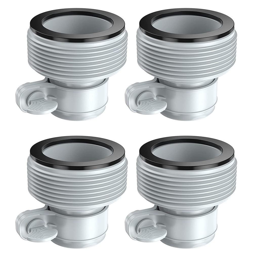 1.25 Inch Pool Pump Adapter for INTEX - Hose Connector Conversion Fitting Swimming Pool Filter System Accessories