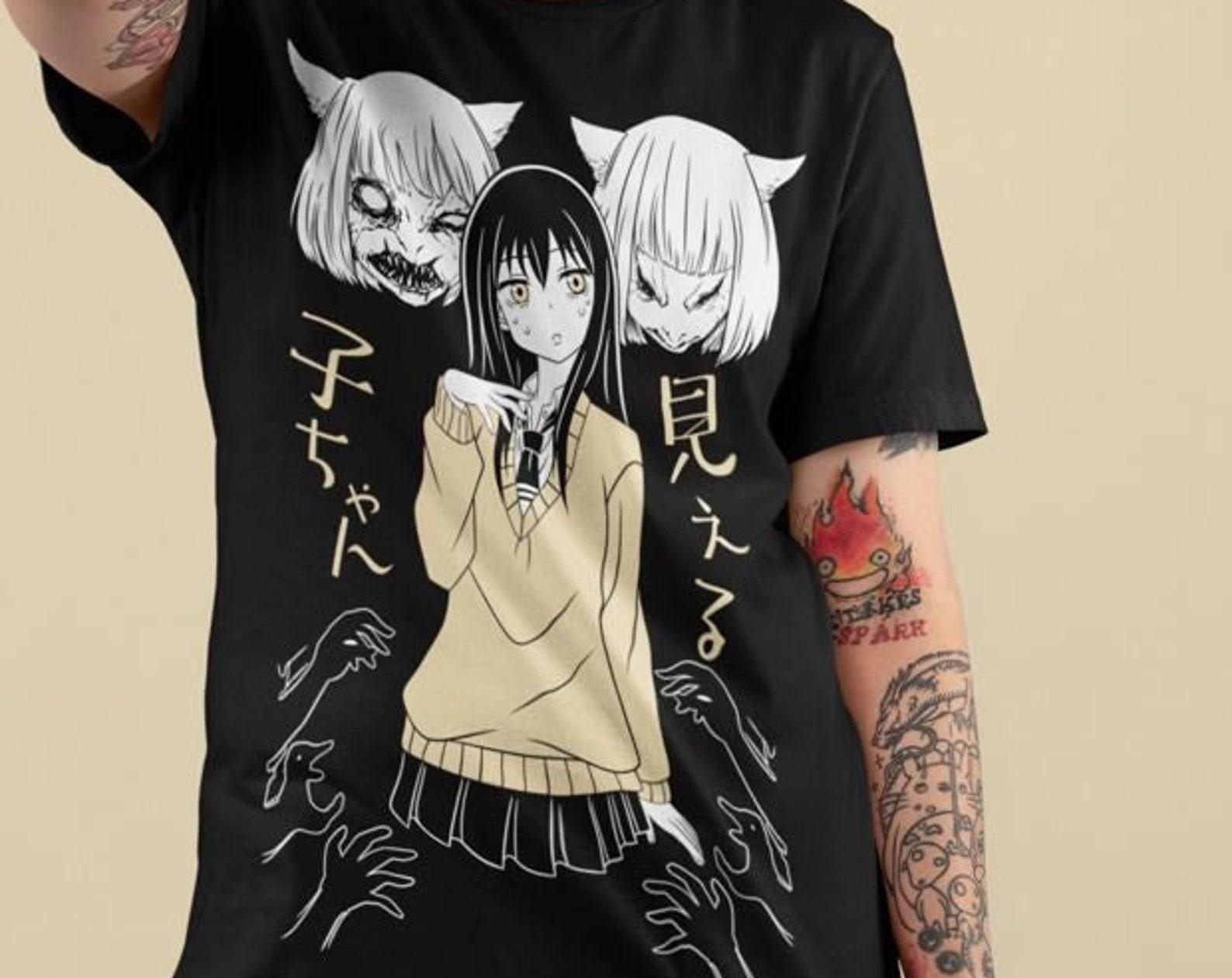Mieruko Chan graphic tshirt M