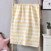 Bath Towel, Gauze, Six Layer Color Strip, Shower Towel, Cotton Cover, Blanket, Washing and Care Products, Soft and Breathable